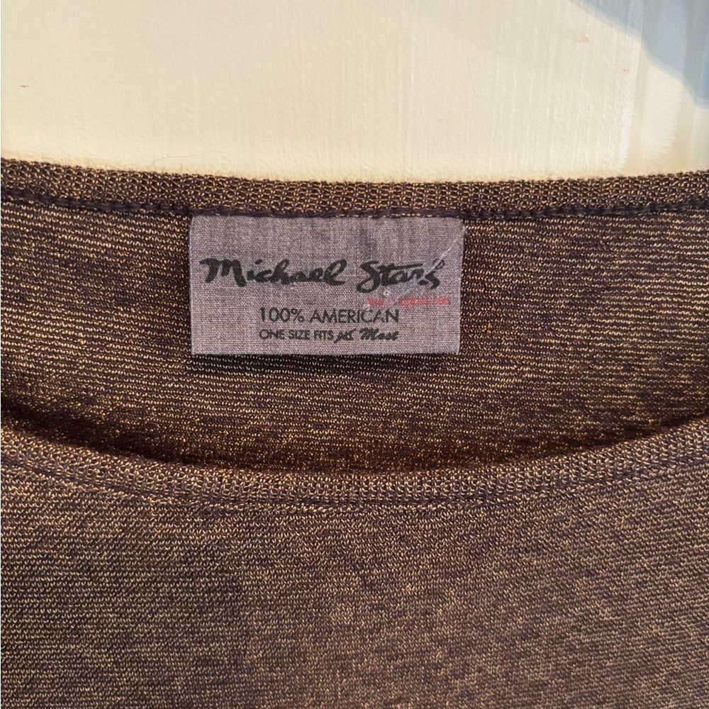 Michael Stars Chocolate Knit Top - Picture 5 of 6